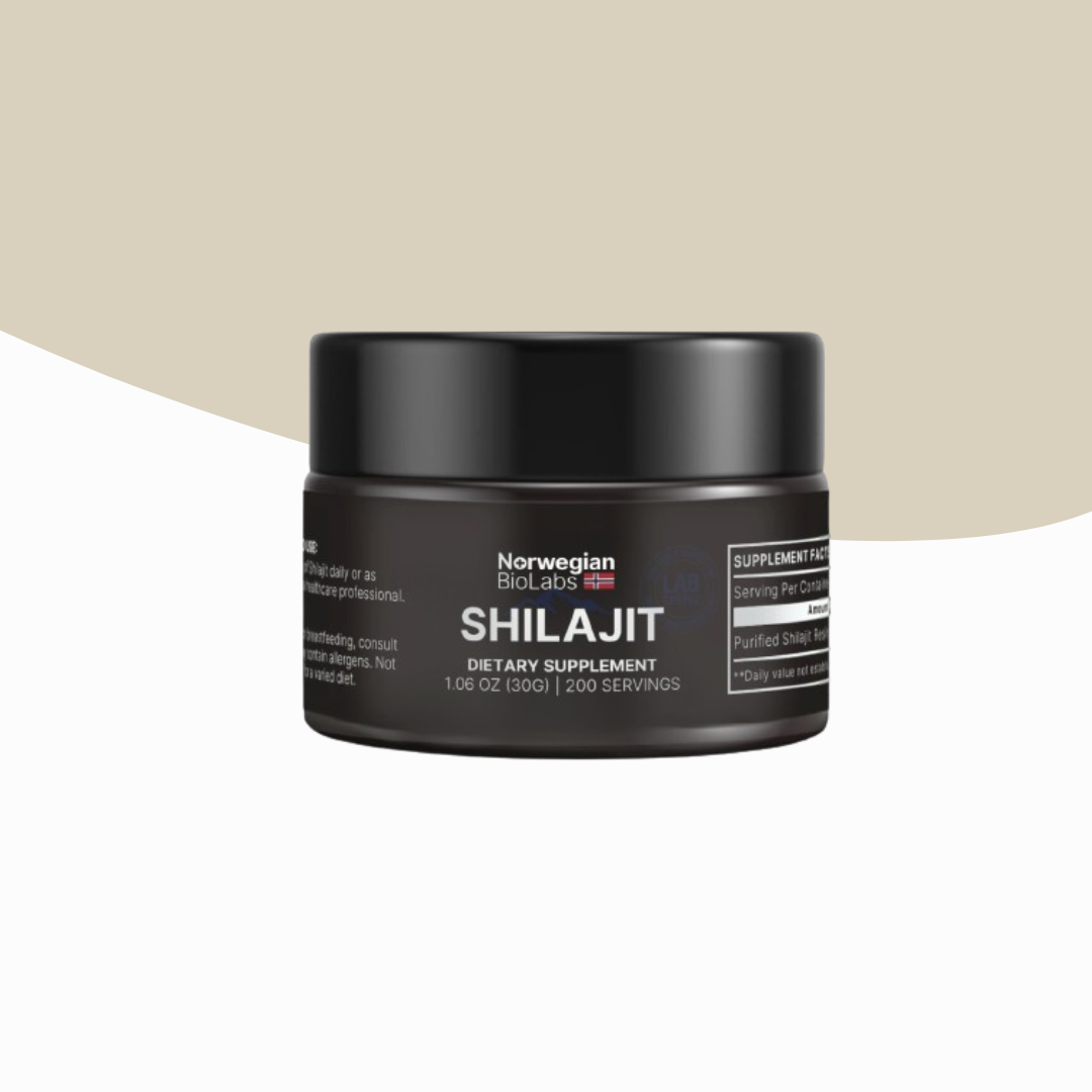 Norwegian BioLabs Shilajit Softgels — Bottle
